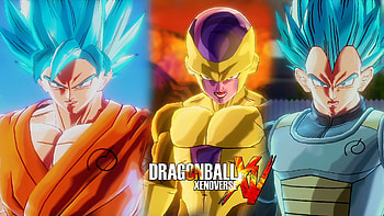 Dragon Ball Xenoverse (PS4) : SSGSS Goku & SSGSS Vegeta Vs Golden Frieza & Beerus ã60FPS ã - YouTube HD wallpaper